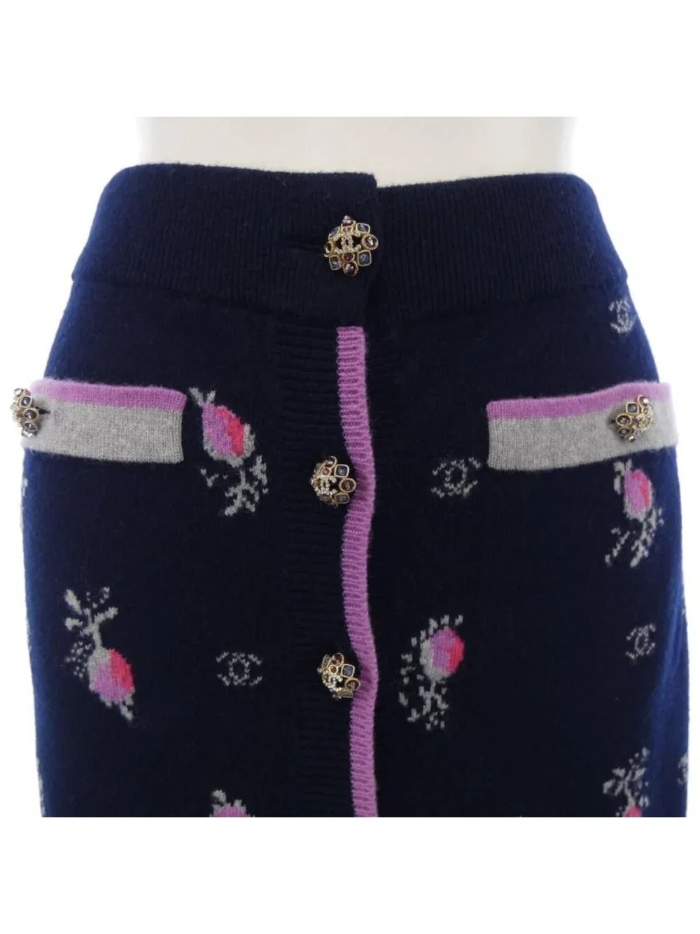 Chanel 22k Skirt Navy
